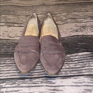 Sole Society Suede Flat Shoes 9 1/2